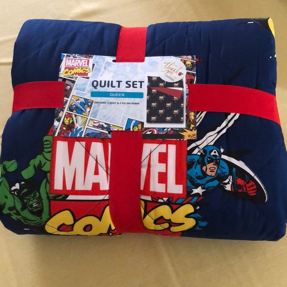 Disney Bedding New Disney X Primark Marvel Queen Quilt Set Poshmark